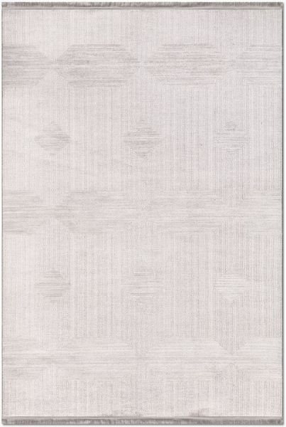 Crea Halı Klein 2312AK Gri Akrilik Dokuma Modern Salon Halısı My Crea Home