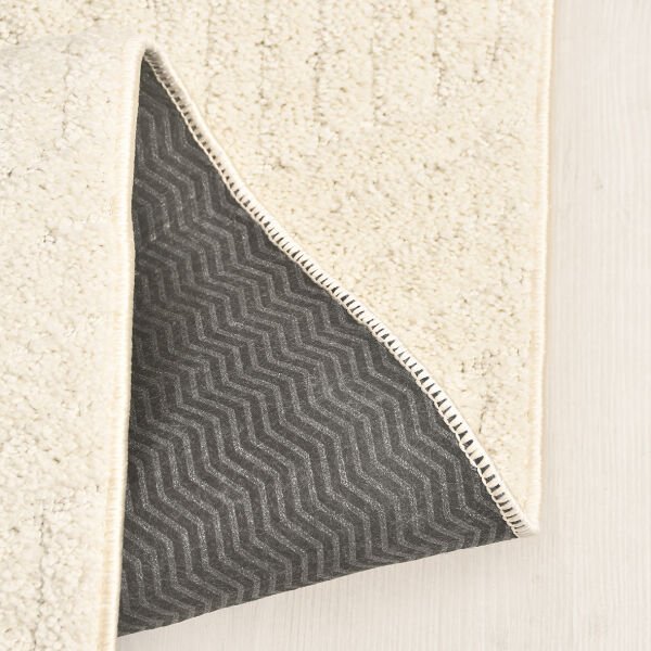 Crea Halı Mood MP1003 Shaggy Halı Yumuşak Tüylü Kaymaz Taban Modern Yolluk Salon Halısı Krem My Crea Home