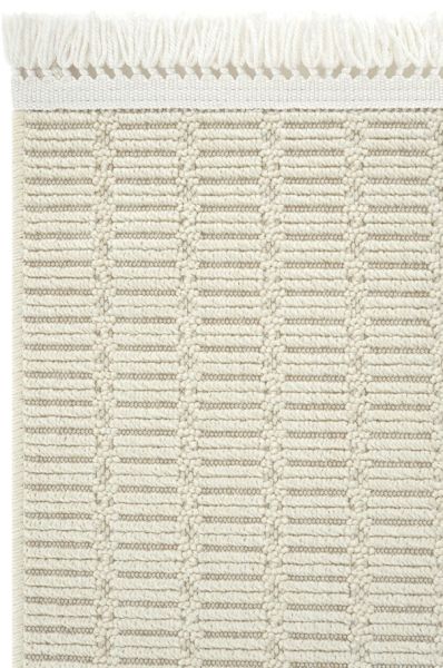 Seyran Halı Loopy 621 Krem Hasır Dokuma Modern Halı Jüt Dokulu Yolluk