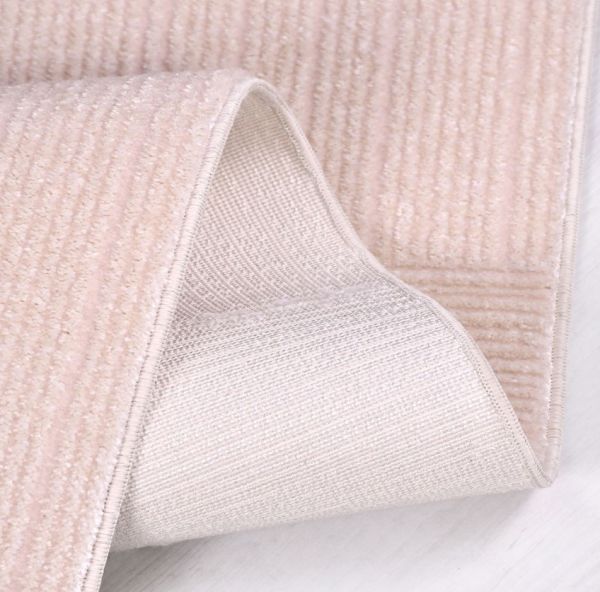 Crea Halı Klein 2314AK Bej Akrilik Dokuma Modern Salon Halısı My Crea Home