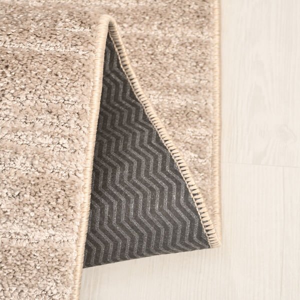 Crea Halı Mood MP1007 Shaggy Halı Yumuşak Tüylü Kaymaz Taban Modern Yolluk Salon Halısı Bej My Crea Home