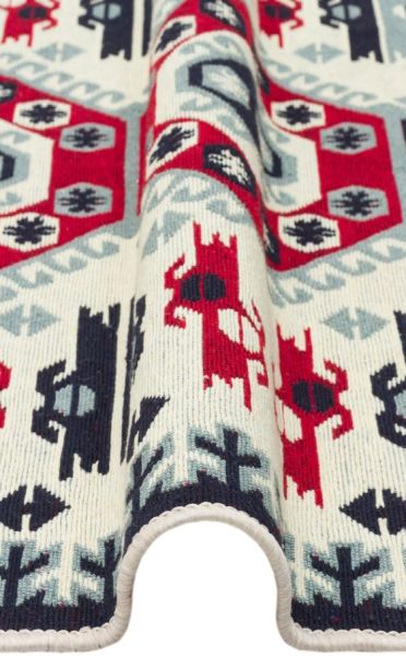 Eko Halı Arya AR 30 Red Çift Taraflı Yıkanabilir Multi Kilim Hav Toz Vermez Yolluk Mutfak Halısı