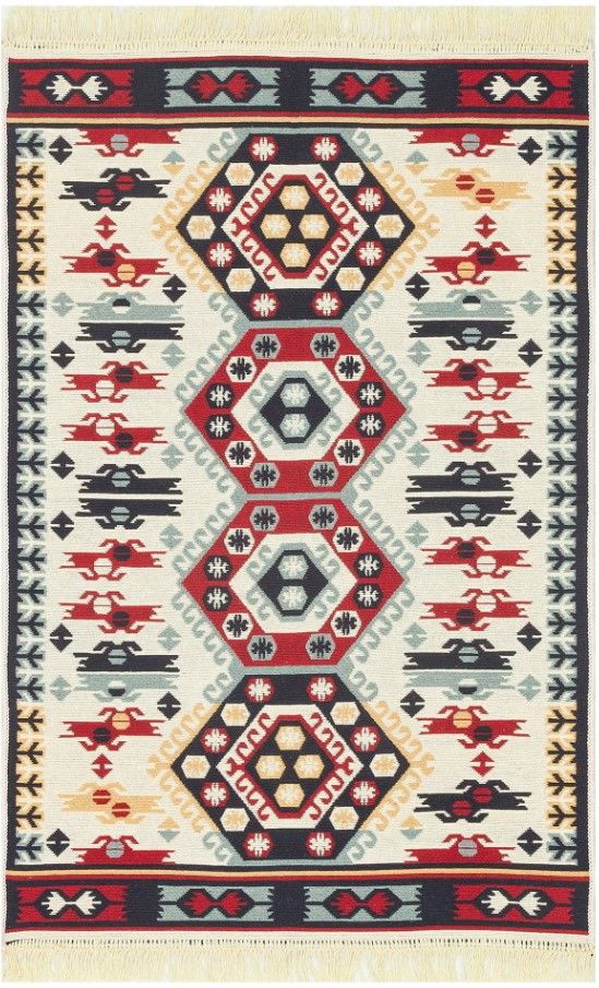 Eko Halı Arya AR 30 Red Çift Taraflı Yıkanabilir Multi Kilim Hav Toz Vermez Yolluk Mutfak Halısı