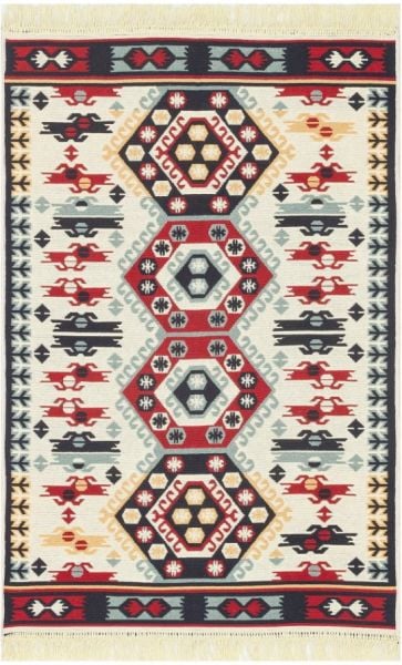 Eko Halı Arya AR 30 Red Çift Taraflı Yıkanabilir Multi Kilim Hav Toz Vermez Yolluk Mutfak Halısı