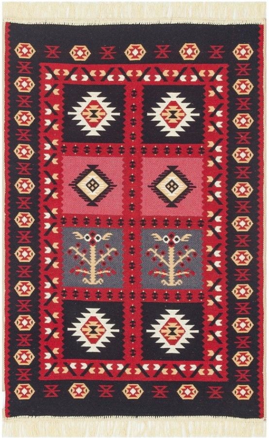 Eko Halı Arya 28 Çift Taraflı Yıkanabilir Multi Kilim Hav Toz Vermez Yolluk Mutfak Halısı