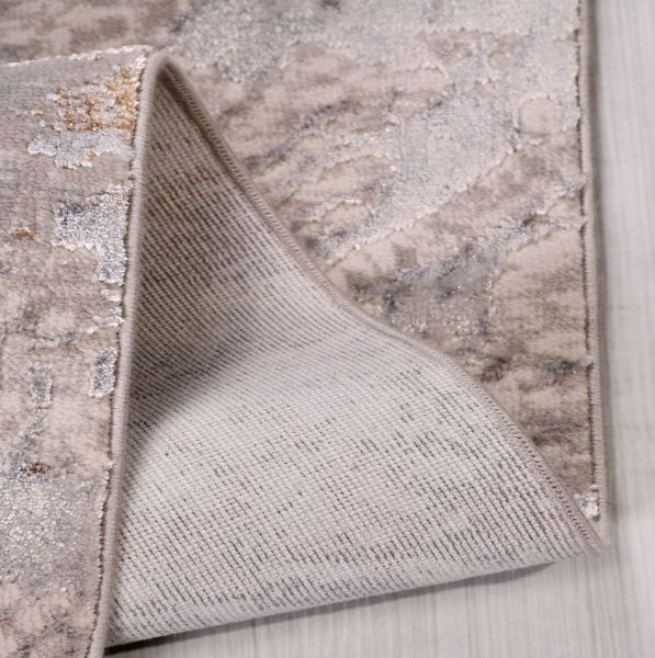 Crea Halı Odessa OP03K Gri Modern Salon Halısı Mutfak Halısı Dekoratif Koridor Halısı My Crea Home