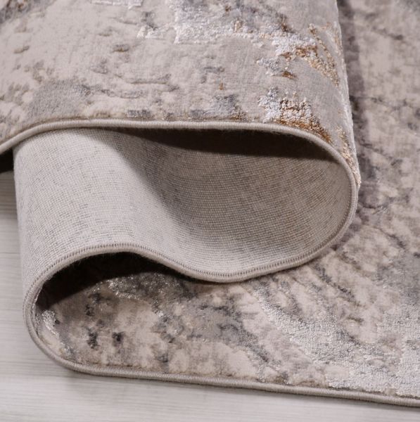 Crea Halı Odessa OP03K Gri Modern Salon Halısı Mutfak Halısı Dekoratif Koridor Halısı My Crea Home