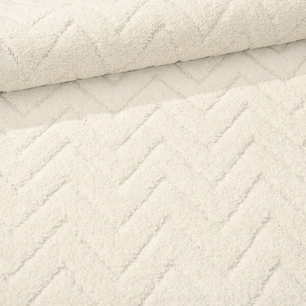 Crea Halı Mood MP6497 Shaggy Halı Yumuşak Tüylü Kaymaz Taban Modern Yolluk Salon Halısı Krem My Crea Home