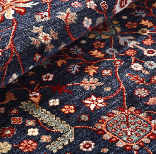 Crea Halı Özerk05 Multi Çiçek Desenli Vintage Halı Dekoratif Klasik Halı