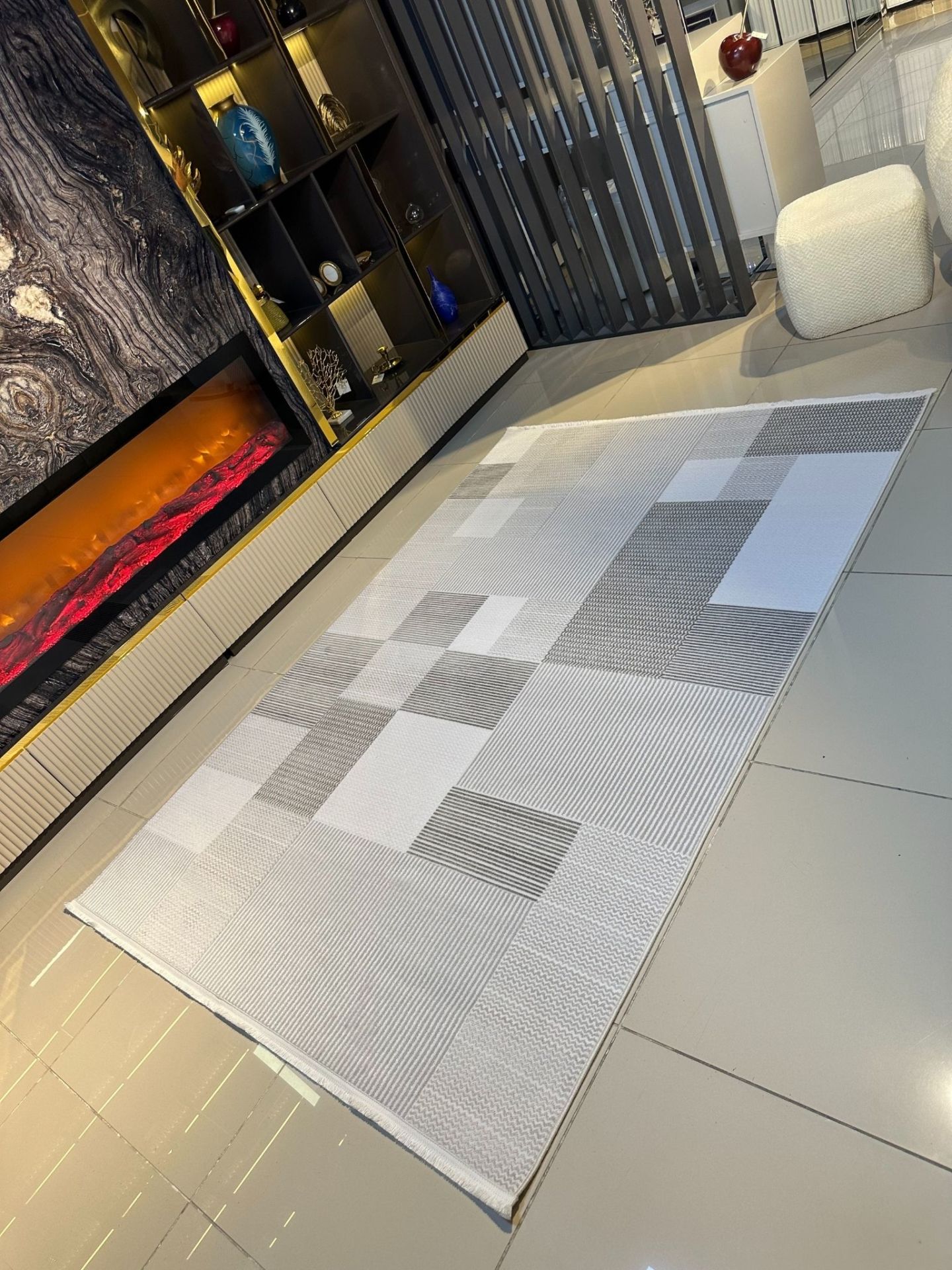 Merinos Vista %100 Akrilik Salon Halısı Modern Leke Tutmaz Basılma Yapmaz Merinos Halı