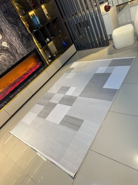 Merinos Vista %100 Akrilik Salon Halısı Modern Leke Tutmaz Basılma Yapmaz Merinos Halı