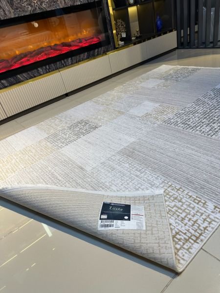 Merinos Vista %100 Akrilik Salon Halısı Modern Leke Tutmaz Basılma Yapmaz Merinos Halı