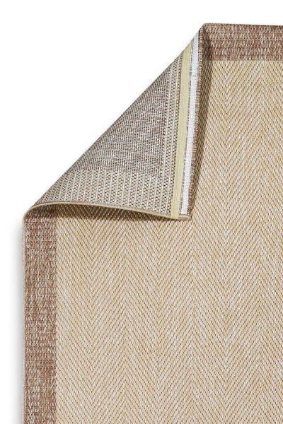 Agra Ar02 Sisal Hav Toz Vermez Kolay Silinebilir Dikdörtgen Sisal Halı Antre Balkon Mutfak Silinebilir Sisal Kilim Vizon Çerçeveli Bej Sisal Halı