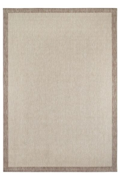 Agra Ar02 Sisal Hav Toz Vermez Kolay Silinebilir Dikdörtgen Sisal Halı Antre Balkon Mutfak Silinebilir Sisal Kilim Vizon Çerçeveli Bej Sisal Halı