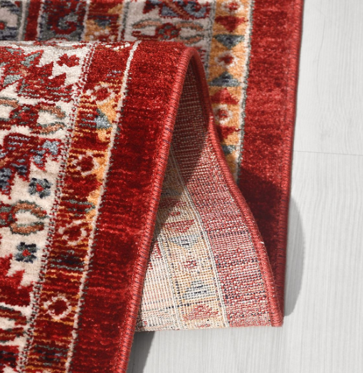 Crea Halı Özerk07 Klasik Kırmızı Vintage Dekoratif salon Halısı