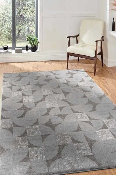 Hayal  HYL1 Yumuşak Kadife Kaymaz Taban Dört Mevsim Yıkanabilir Yolluk Dokuma Salon Mutfak Oturma Odası Halısı