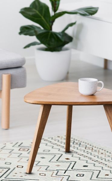 Eko Halı Arya AR 05 Beige Blue Çift Taraflı Yıkanabilir Multi Kilim Hav Toz Vermez Yolluk Mutfak Halısı