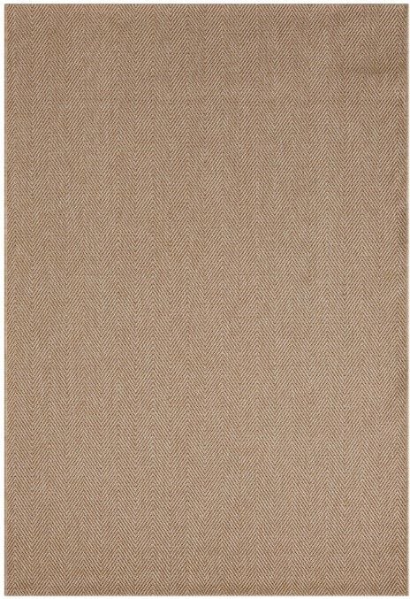 Seyran Halı Bombay 665 Bej Hasır Dokulu Modern Dokuma Taban Hav Toz Vermez Halı