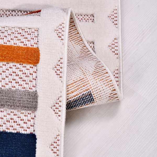 Crea Halı Rey 1804AK Multi Yumuşak Dokulu Modern Halı My Crea Home