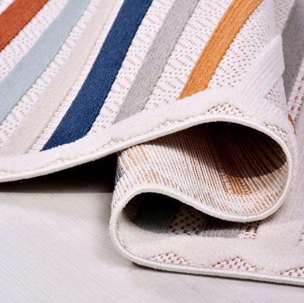 Crea Halı Rey 1804AK Multi Yumuşak Dokulu Modern Halı My Crea Home