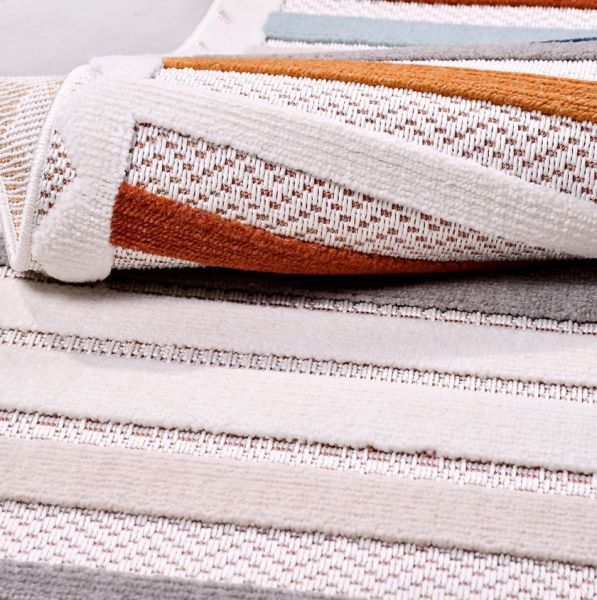 Crea Halı Rey 1804AK Multi Yumuşak Dokulu Modern Halı My Crea Home