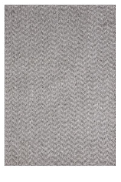 Seyran Halı Bombay 665 Gri Hasır Dokulu Modern Dokuma Taban Hav Toz Vermez Halı