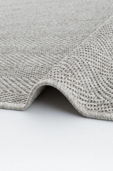 Seyran Halı Bombay 665 Gri Hasır Dokulu Modern Dokuma Taban Hav Toz Vermez Halı