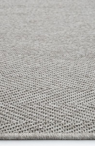 Seyran Halı Bombay 665 Gri Hasır Dokulu Modern Dokuma Taban Hav Toz Vermez Halı