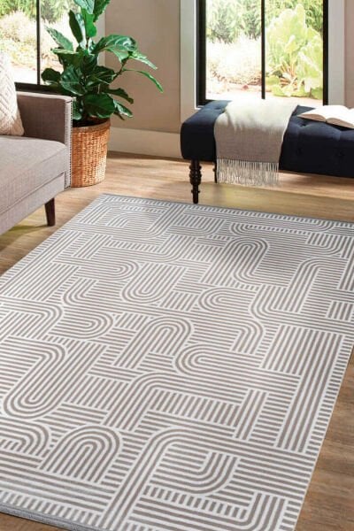 Hayal  HYL3 Yumuşak Kadife Kaymaz Taban Dört Mevsim Yıkanabilir Yolluk Dokuma Salon Mutfak Oturma Odası Halısı