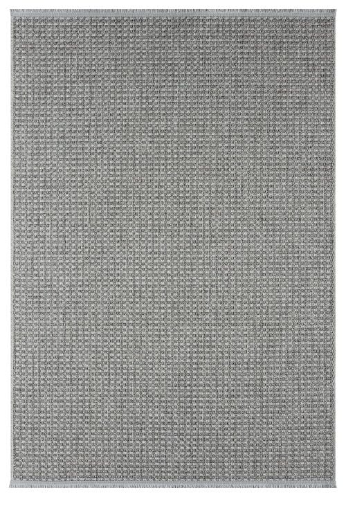 Seyran Halı Bombay 667 Gri Hasır Dokulu Modern Dokuma Taban Hav Toz Vermez Halı