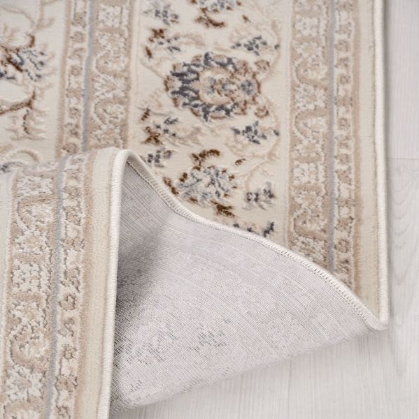 Crea Halı Damla DF04 Modern Klasik Çerçeveli Yumuşak Hav Toz Vermez Salon Halısı My Crea Home