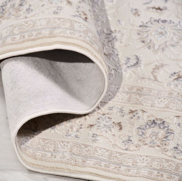 Crea Halı Damla DF04 Modern Klasik Çerçeveli Yumuşak Hav Toz Vermez Salon Halısı My Crea Home