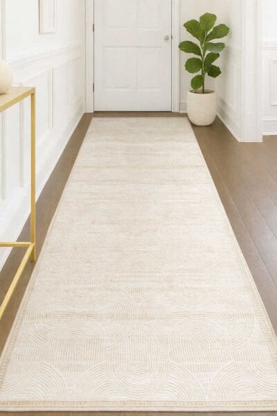 Hayal HYL4 Yumuşak Kadife Kaymaz Taban Dört Mevsim Yıkanabilir Yolluk Dokuma Salon Mutfak Oturma Odası Halısı