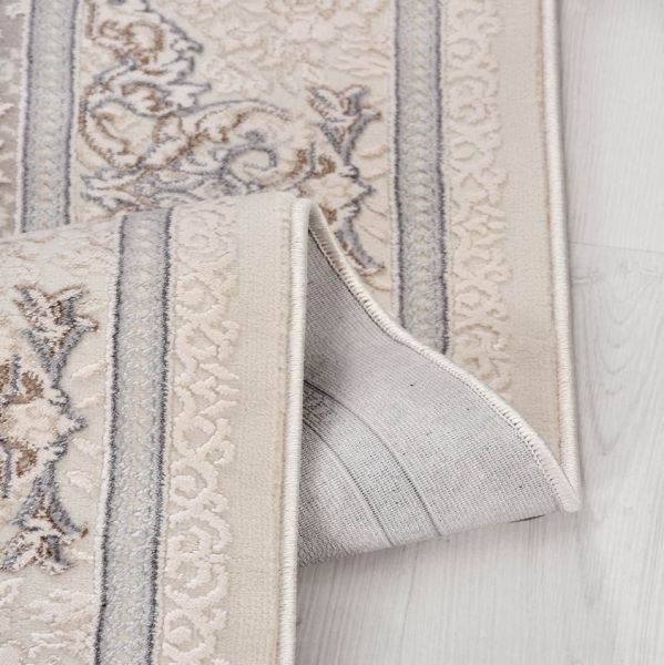 Crea Halı Damla DF05 Modern Klasik Çerçeveli Yumuşak Hav Toz Vermez Salon Halısı My Crea Home