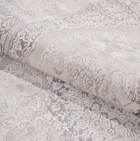 Crea Halı Damla DF05 Modern Klasik Çerçeveli Yumuşak Hav Toz Vermez Salon Halısı My Crea Home