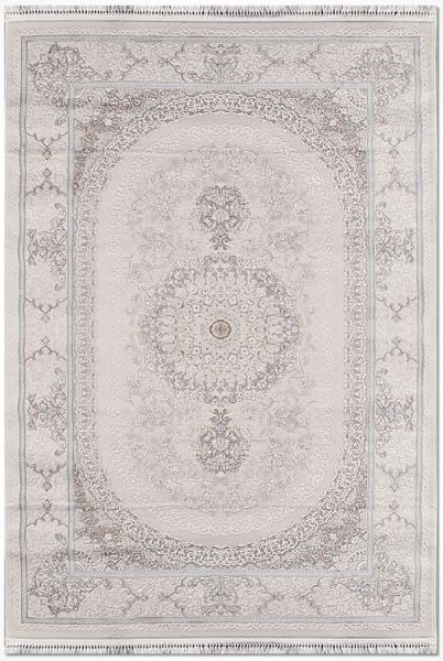 Crea Halı Damla DF05 Modern Klasik Çerçeveli Yumuşak Hav Toz Vermez Salon Halısı My Crea Home