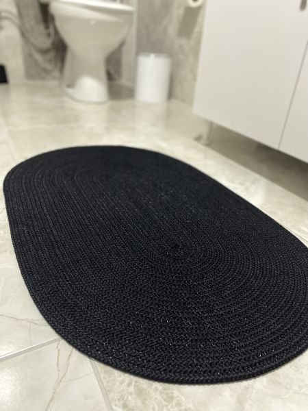 Halımax Milda Jüt Tekli Banyo Paspası Çift Taraflı Kaymaz Yıkanabilir Banyo Paspas Takımı