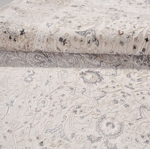 Crea Halı Damla DF06 Modern Klasik Çerçeveli Yumuşak Hav Toz Vermez Salon Halısı My Crea Home