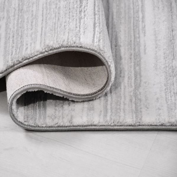 Crea Halı Jaguar JL04K Gri Akrilik Modern Salon Halısı Koridor Halısı Yolluk