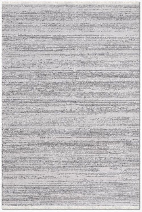 Crea Halı Jaguar JL04K Gri Akrilik Modern Salon Halısı Koridor Halısı Yolluk