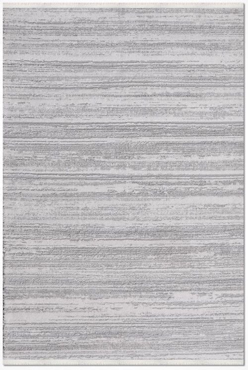 Crea Halı Jaguar JL04K Gri Akrilik Modern Salon Halısı Koridor Halısı Yolluk