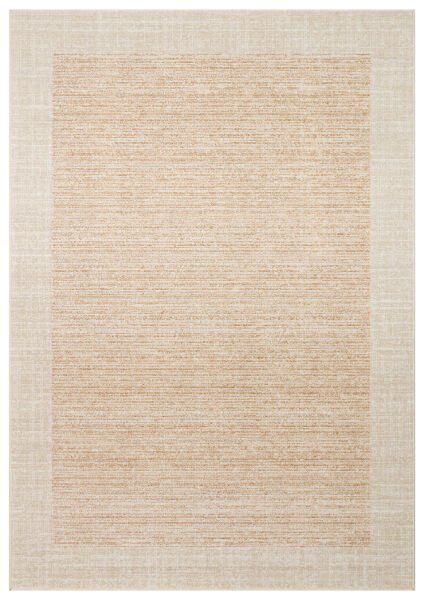 Sahara SHA 01 Beige Gold Naturel ve Yumuşak Tuşeli Modern ve Şık Desenlere Sahip Hav Vermeyen Makine Halısı Soft Salon Oturma Odası Halısı Eko Halı
