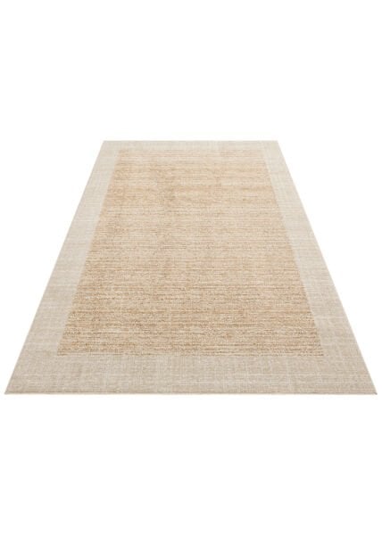 Sahara SHA 01 Beige Gold Naturel ve Yumuşak Tuşeli Modern ve Şık Desenlere Sahip Hav Vermeyen Makine Halısı Soft Salon Oturma Odası Halısı Eko Halı