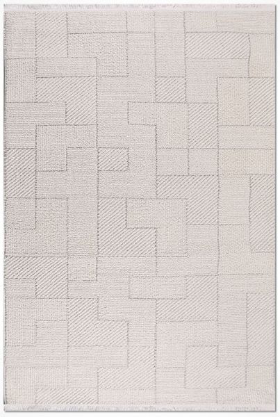 Crea Halı Chester CD02K Krem Ekstra Yumuşak Tuşeli Hav Toz Vermez Salon Halısı My Crea Home