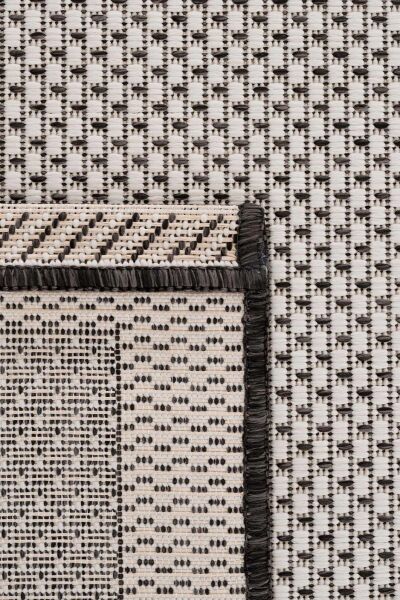 Sisaluxe Hav Toz Vermez Kolay Temizlenen Antrasit Hasır Dokulu Sisal Halı