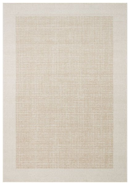 Sahara SHA 01 Cream Beige Naturel ve Yumuşak Tuşeli Modern ve Şık Desenlere Sahip Hav Vermeyen Makine Halısı Soft Salon Oturma Odası Halısı Eko Halı