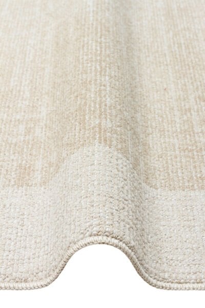 Sahara SHA 01 Cream Beige Naturel ve Yumuşak Tuşeli Modern ve Şık Desenlere Sahip Hav Vermeyen Makine Halısı Soft Salon Oturma Odası Halısı Eko Halı
