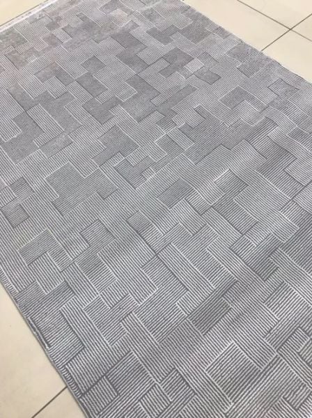 Padişah Lara Koleksiyonu 68931 095 Gri Dokuma Modern Salon Mutfak Halısı Yolluk