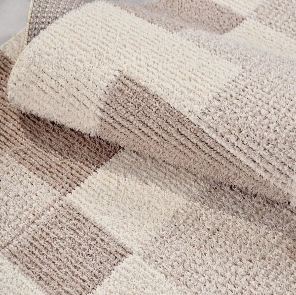 Crea Halı Chester CD03K Krem Bej Ekstra Yumuşak Tuşeli Hav Toz Vermez Salon Halısı My Crea Home