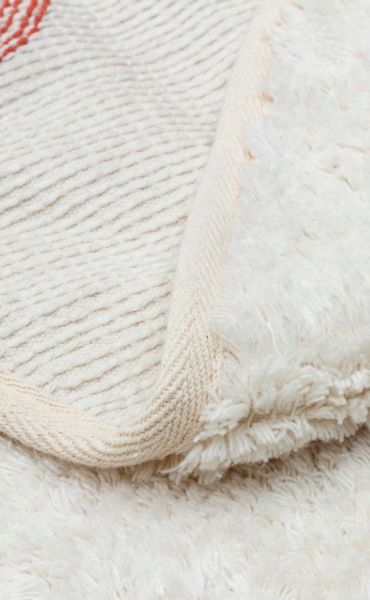 Eko Halı Cotton Bonn Multy XW CBN 06 Kaymaz Taban Yıkanabilir Natural Pamuk Yuvarlak Bebek Çocuk Odası Halısı